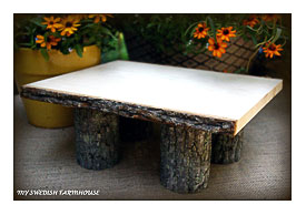 Cake Stand Table Decoration Ash Wood Cupcake Tray Cake On Pinterest