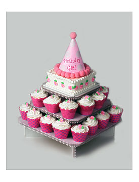 Wire Cupcake Tree Stand For 23 Cakes
