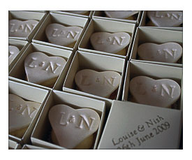 Boxed Wedding Opinion Cupcakes