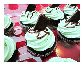 Andes Mint Cupcakes Veronica's Cornucopia