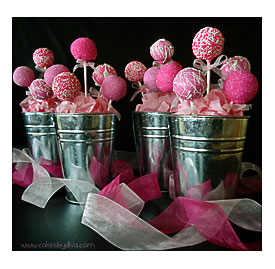 Cake Pops Decorations Further Cake Likewise, Pink And Gold Cake Pops
