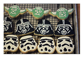 Feature Wars Cookies for Moose's 5th Birthday