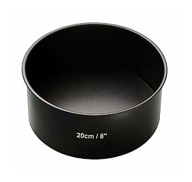 Cookware Masterclass Non Stick Loose Base Deep Cake Pan Round 23cm