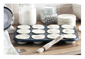 The Great British Bake Off Deep 12 Cup Muffin Tin Unique Home Living