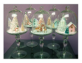 Cupcake Domes, Came Home, Dragged Out All My Christmas Stuff And