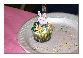 Bunny Cupcake