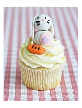 Easter Bunny Cupcake