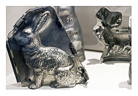 Chocolate easter bunny mold