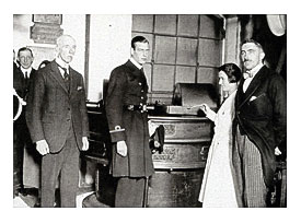 1935 Queenlike Visit at J.S. Fry & Sons (Bristol)