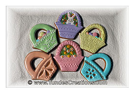 The Gingerbread Artist Easter Basket Cookies
