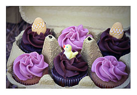 Lauralovescakes. Egg Box Mini Cupcakes