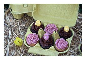 These Egg Box Mini Cupcakes Make A Super Cute Treat.and Because They
