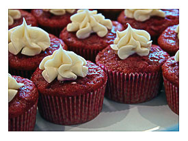 Beet Lemon Cupcakes with Cream Cheese Frosting
