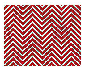 Pink Chevron Casual