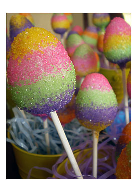Natalie's Cake Pops EASTER EGG CAKE POPS