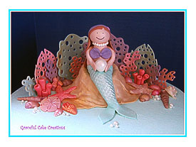 Mermaid Cake Topper