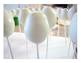 Easter Egg Shaped Cake Pops