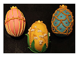 Faberge Egg Easter Cakes Face Full Of Cake