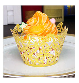 Lace Cup Cake Cupcake Wrappers Wraps Liners Wedding Party Baking Food