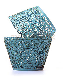 Details About 12pcs Filigree Laser Cut Cupcake Wrapper Wraps Birthday