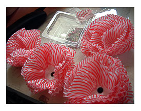 Peppermint Poppies Baking Cup Flowers A La Martha Stewart