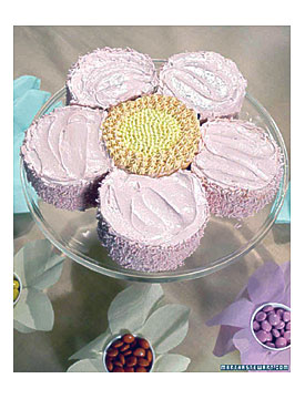 Flower Cake Yield Makes 6 Four Inch Cakes Facebook More Twitter