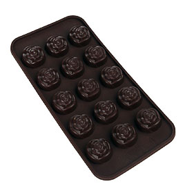New 4 Flower Silicone Mold Chocolate Cake Candy Cupcake Baking Tools