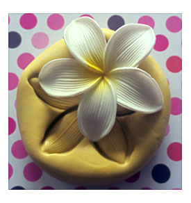Large PLUMERIA Flower Mold Flower Mold By MoldsSweetTreasure