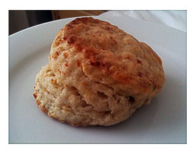 Garlic Parmesan Thyme Buttermilk Biscuit