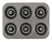 Cup Mini Fluted Mould Pan Carbon Steel Non stick Bakeware