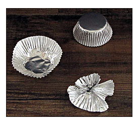 Reversing Foil Cupcake Liners