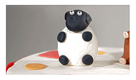 How To Make A Fondant Sheep Cake Fondant YouTube