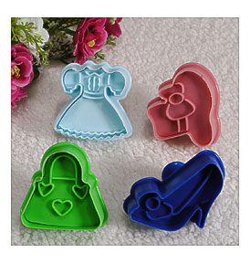 Mixed Biscuit Cookie Fondant Cake Sugarcraft Decorating Plunger Cutter