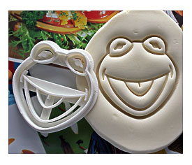 Muppets Kermit The Frog Cookie Cutter Made From By Smiltroy Etsy
