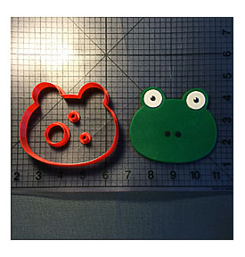Frog Face 100 Cookie Cutter Set