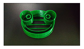 Sapo Pepe Frog Cookie Cutter Toad Rana Galletas Galletitas 3D Model 3D