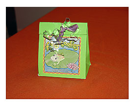 The frog cookies Lenore got me the day I proposed