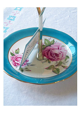 crop aynsley saucer stand business card holder