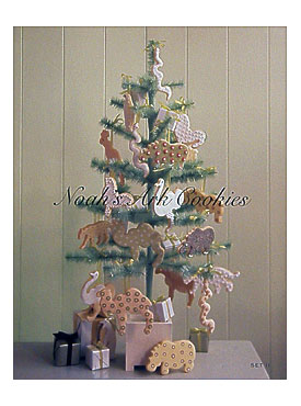 The Set II Booklet. These Decorated Cookies Adorn A Christmas Goose