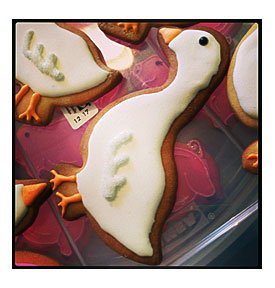 Goose Royal Icing Cookie Royal Icing Cookie Ideas Pinterest