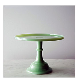 Jadeite Glass Cake Stand On Food52