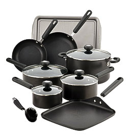 Circulon 13 Piece 2 Hard Anodized Nonstick Cookware Set At Hayneedle