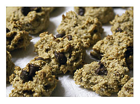 Vegan Strong Grain Chocolate Chip Cookies