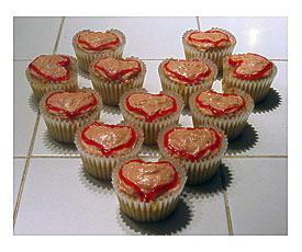 Valentine’s Day cupcakes