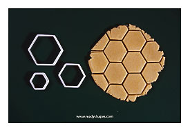 Honeycomb Cookie Cutter 3d Printed Hexagon Biscuit Cutter