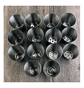 Piping Nozzles Tips Sugarcraft Cake Icing Decorating Pastry Tool Set 6