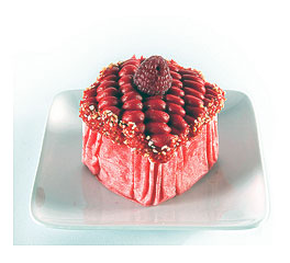 Raspberry Rhapsody Infused Cupcake