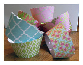 Jumbo Cupcake Wrapper Template Custom Cupcake Wrappers