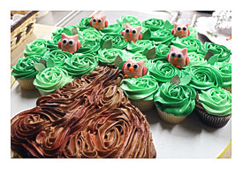 Spiderman Cake Cupcake Tree Stand Party Birthday Decoration Kit Set