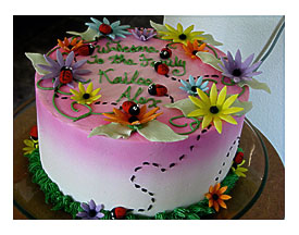 Keller's Frosted Cakes Ladybug Cakes